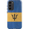 Barbados Flag Distressed Galaxy S23 Plus Pro Case